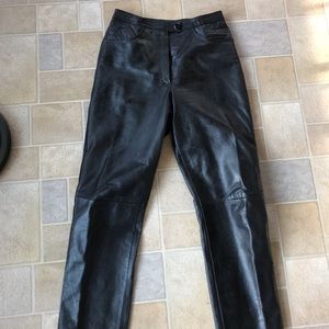 Leather pants